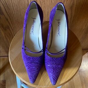 Textured Vintage Heels